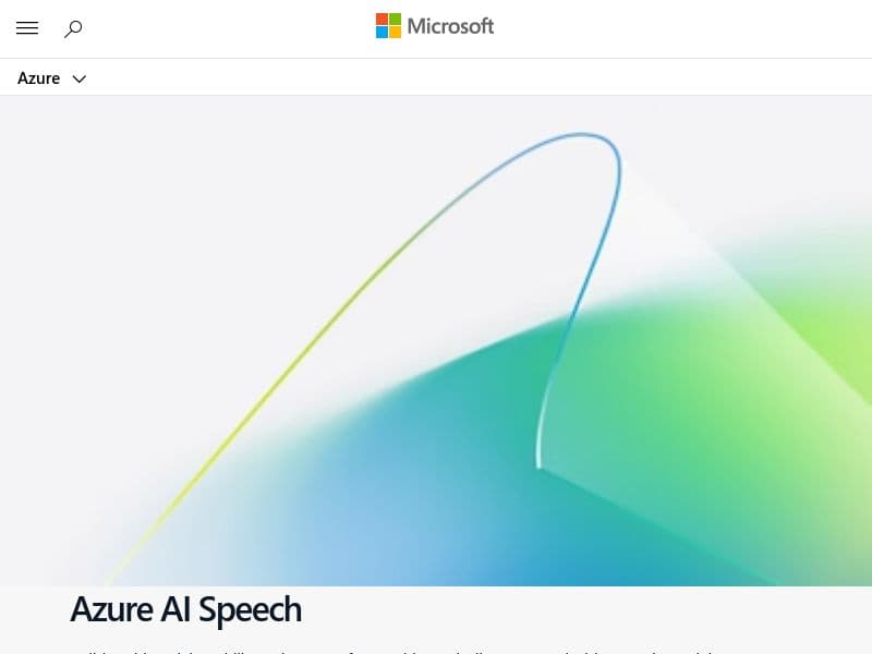 Microsoft Azure Text to Speech screenshot