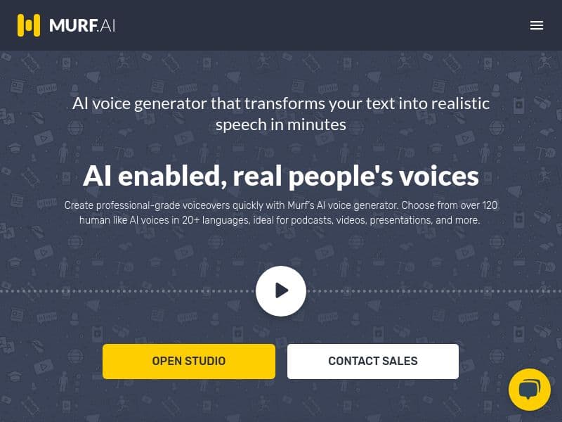 Murf AI screenshot